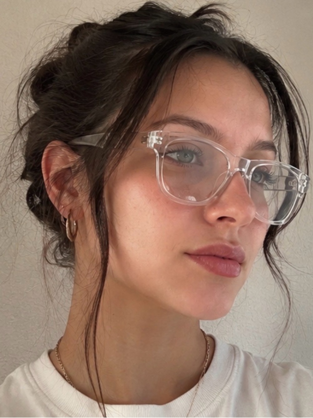 Clear Frame Glasses – Minimal Aesthetic / Everyday Style